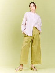 Pleated Wide Leg Pants