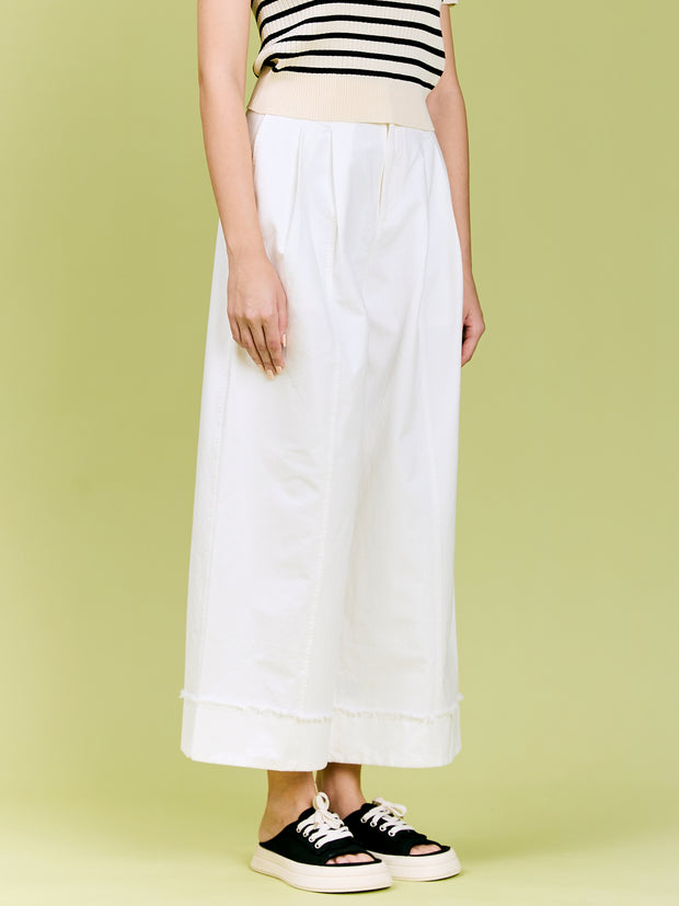 Pleated Wide Leg Pants