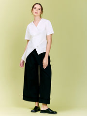 Pleated Wide Leg Pants