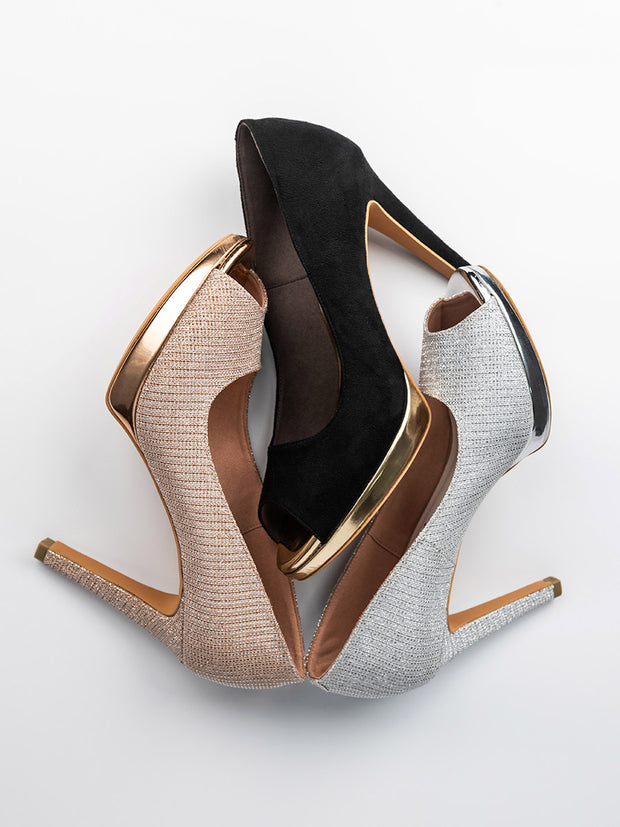STELLA peeptoes platform heels