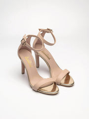 LOLLY minimalist ankle-strap heels